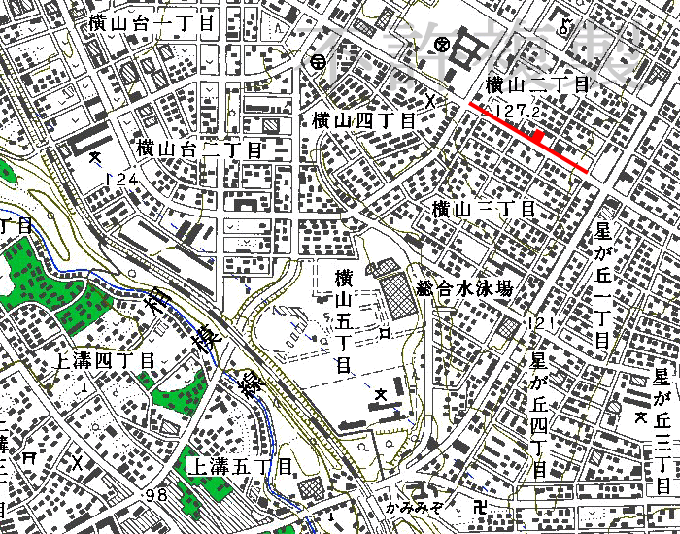 高校通り商栄会 範囲図