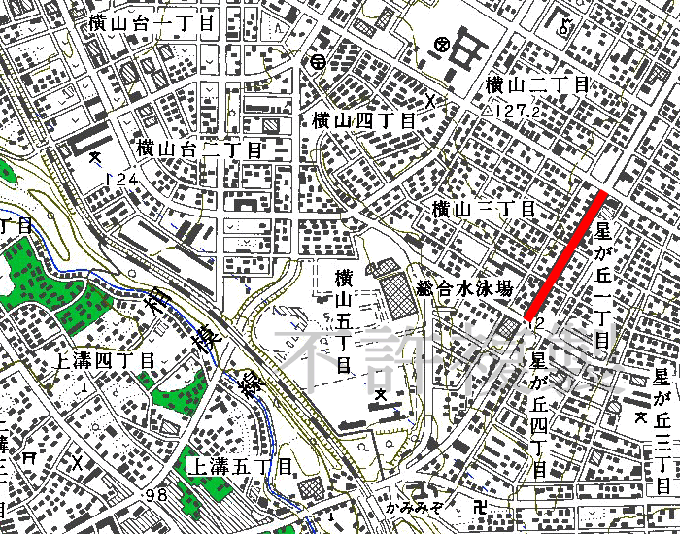 ひばり商栄会 範囲図