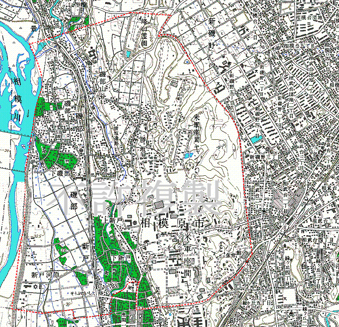 新磯商盛会 範囲図